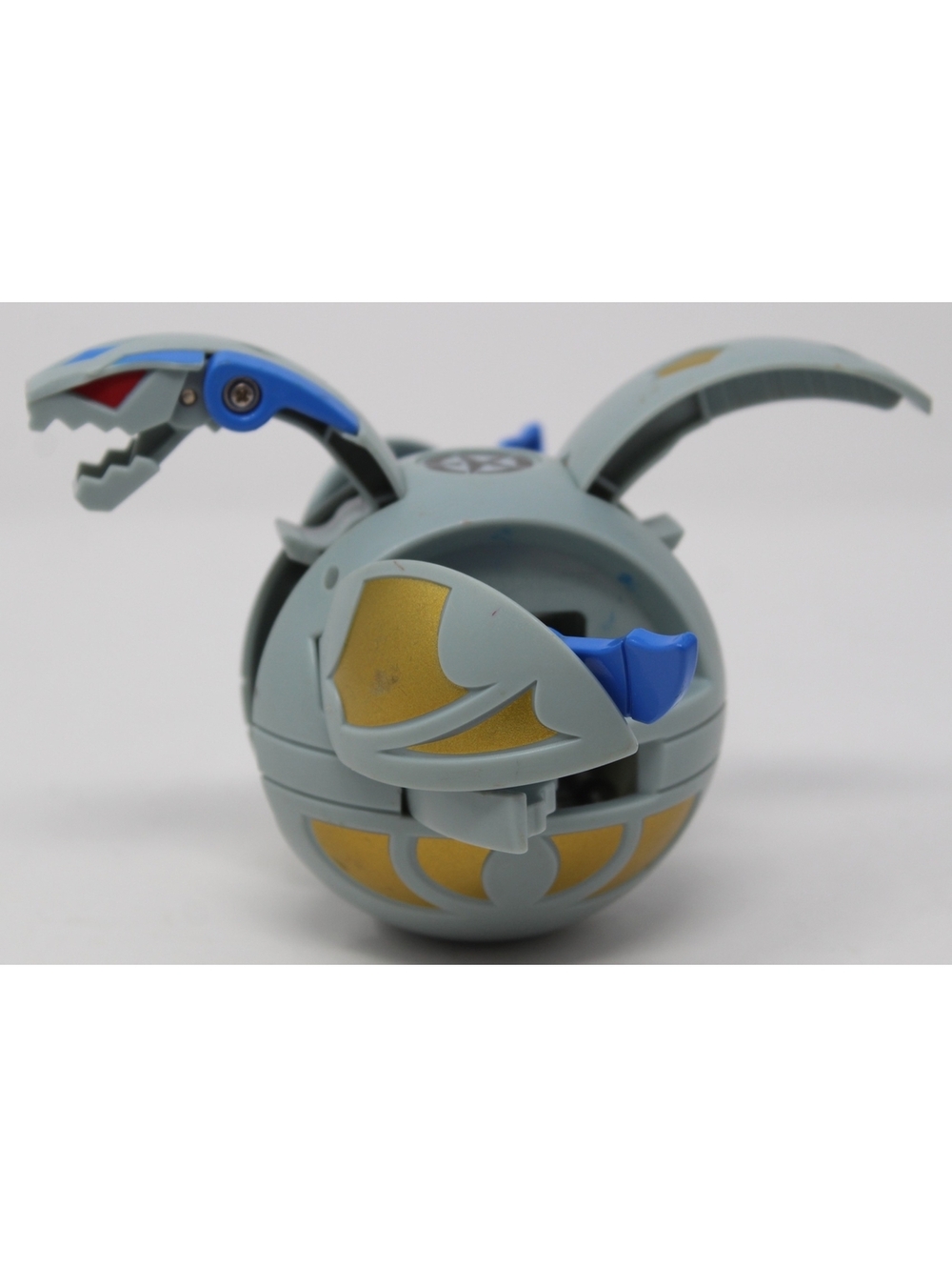 Sega Toys Spin Master Bakugan Battle Brawlers Pyro Dragonoid Gray Haos, 580G HTF